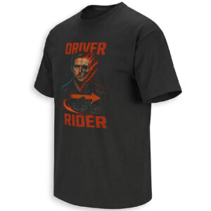 DRIVER RIDER SHIRT – Ryan Gosling Ghost Rider From Drive to Hellfire Tee