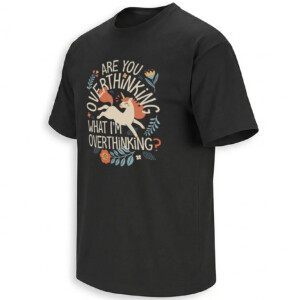 ARE YOU OVERTHINKING SHIRT – What I’m Overthinking Funny Unicorn Tee B
