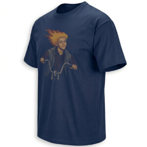 GHOST RIDER ORIGIN STORY SHIRT – Young Ryan Gosling Bicycle Meme Tee N