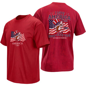 BUC EE’S AMERICA 250 SHIRT – 4th of July Front Back Tee