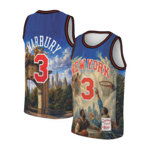 STARBURY 3 JERSEY – Stephon Marbury New York Renaissance Art Edition
