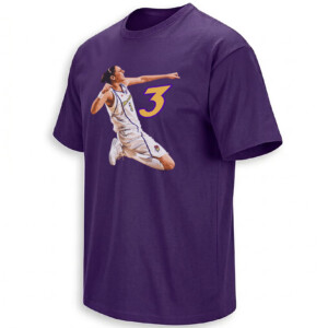 DIANA TAURASI 3 SHIRT – Phoenix Mercury Ring of Honor Giveaway Tee P