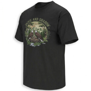 JACKIE AND SHADOW SHIRT – Big Bear Eagle Nest Family Scenic Tee B