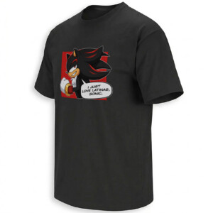 I JUST LOVE LATINAS SONIC SHIRT – Shadow Loves Latinas Meme Tee B