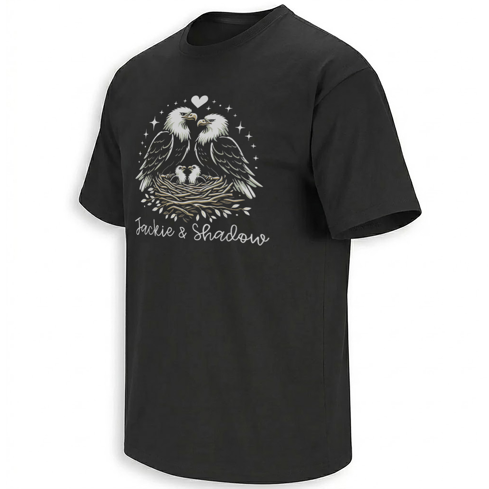 JACKIE & SHADOW SHIRT – Big Bear Eagle Love Nest Tee B JACKIE & SHADOW SHIRT – Big Bear Eagle Love Nest Tee B