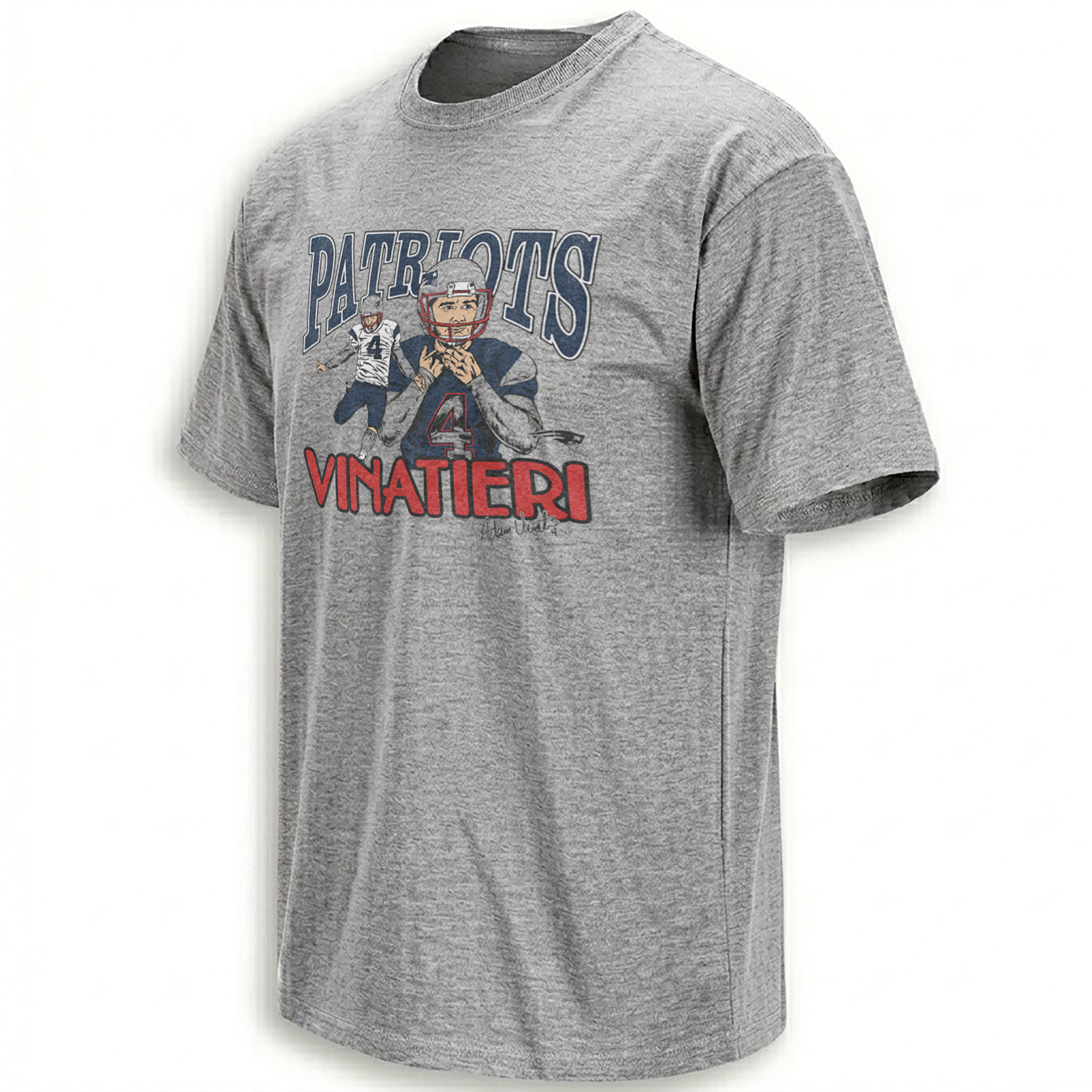 Patriots Vinatieri Adam Vinatieri Hall of Fame tribute graphic