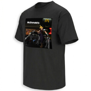 CLOUD IS GOING TO MCDONALD’S SHIRT – Cloud Strife Final Fantasy VII Meme Tee