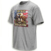 JACKIE AND SHADOW SHIRT – Big Bear Bald Eagle Family American Flag Tee G