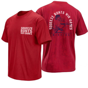 SQUEEZE BUNTS WIN GAMES SHIRT – Miles Mikolas Nationals Pinch Hit Bunt Tee