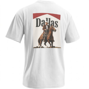 DALLAS TRUMP SHIRT – Marlboro Cowboy Parody 2026 Convention Tee B