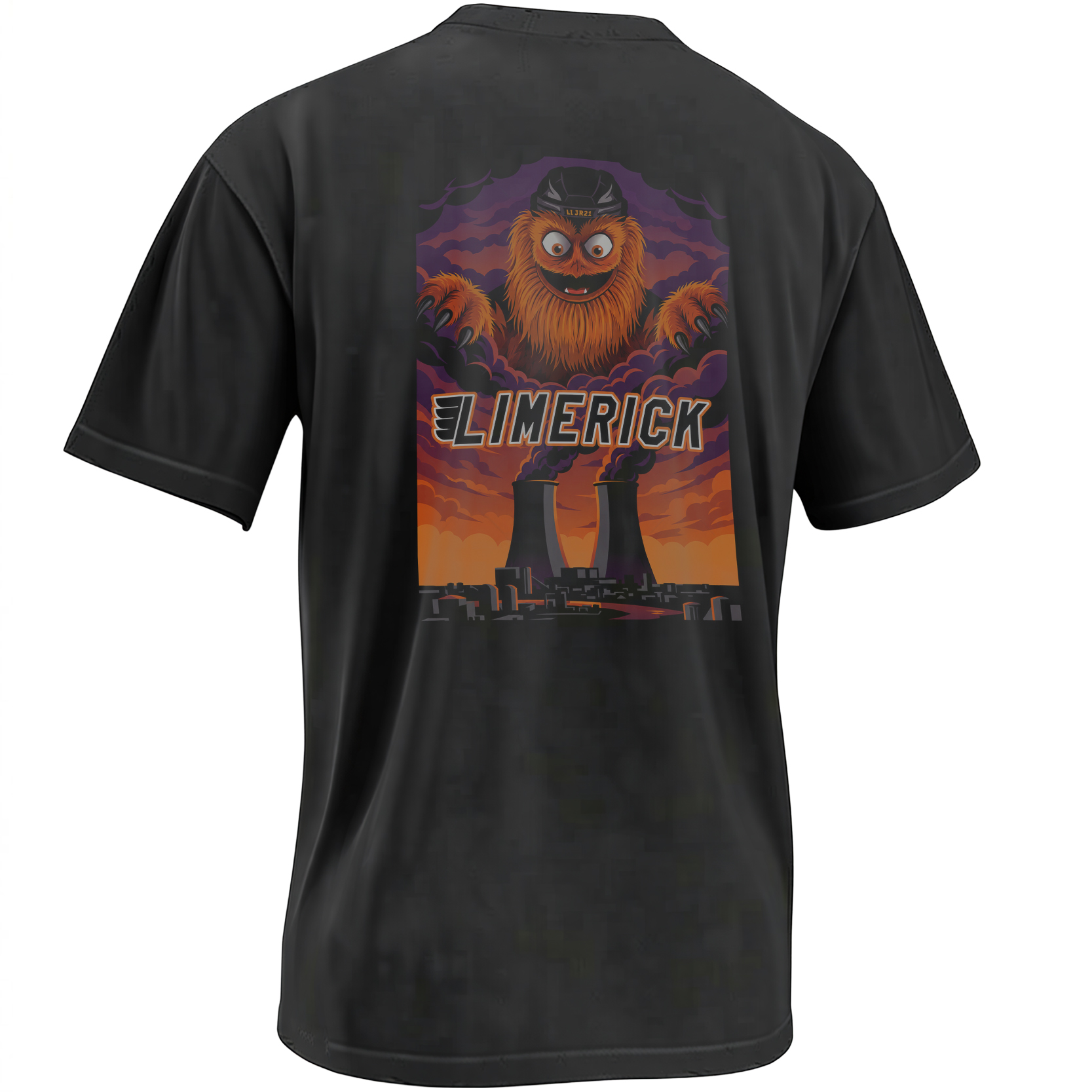 LIMERICK IS GRITTY SHIRT – Flyers Mascot Nuclear Plant Crossover Tee B LIMERICK IS GRITTY SHIRT – Flyers Mascot Nuclear Plant Crossover Tee B