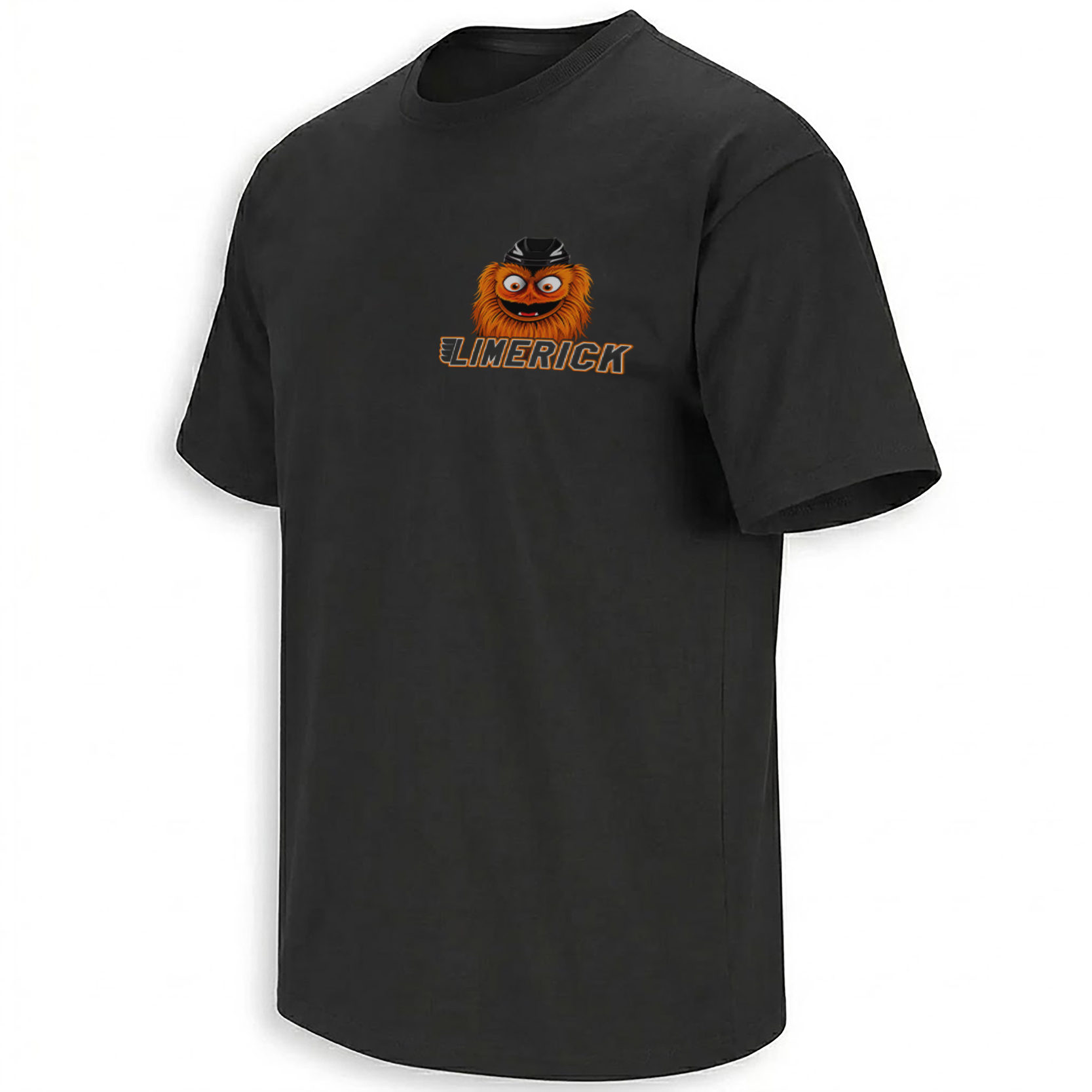 LIMERICK IS GRITTY SHIRT – Flyers Mascot Nuclear Plant Crossover Tee F LIMERICK IS GRITTY SHIRT – Flyers Mascot Nuclear Plant Crossover Tee F