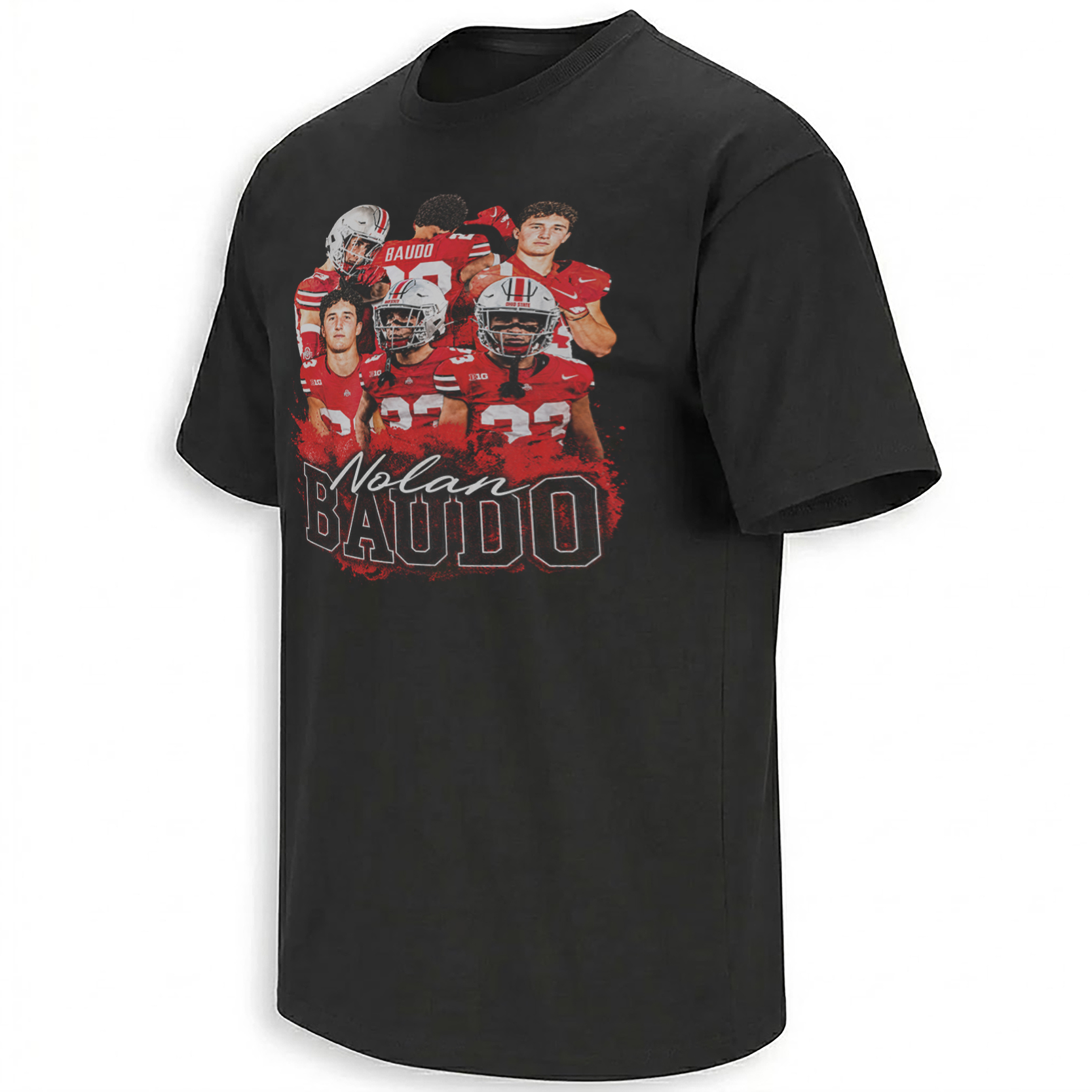 NOLAN BAUDO SHIRT – Ohio State Buckeyes Preseason Camp Check-In Tee NOLAN BAUDO SHIRT – Ohio State Buckeyes Preseason Camp Check In Tee