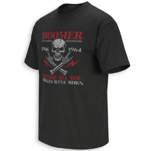 BOOMER BADASS GENERATION SHIRT – 1946–1964 Skull Rock Tee