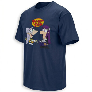 FRIEREN AND FERN SHIRT – Phineas and Ferb Anime Crossover Meme Tee N