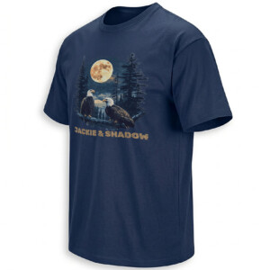 JACKIE & SHADOW SHIRT – Big Bear Moonlight Bald Eagle Duo Tee N
