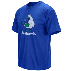 MINE SEAHAWK SHIRT – Seattle Seagulls Football Front Back Tee F
