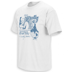 DOLLY WRITES HER OWN LUCK SHIRT – Dolly Parton 1946–2026 Retro Tribute Tee