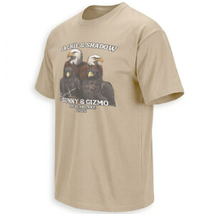 JACKIE & SHADOW SHIRT – Sunny & Gizmo Big Bear Lake 2025 Eagle Family Tee S