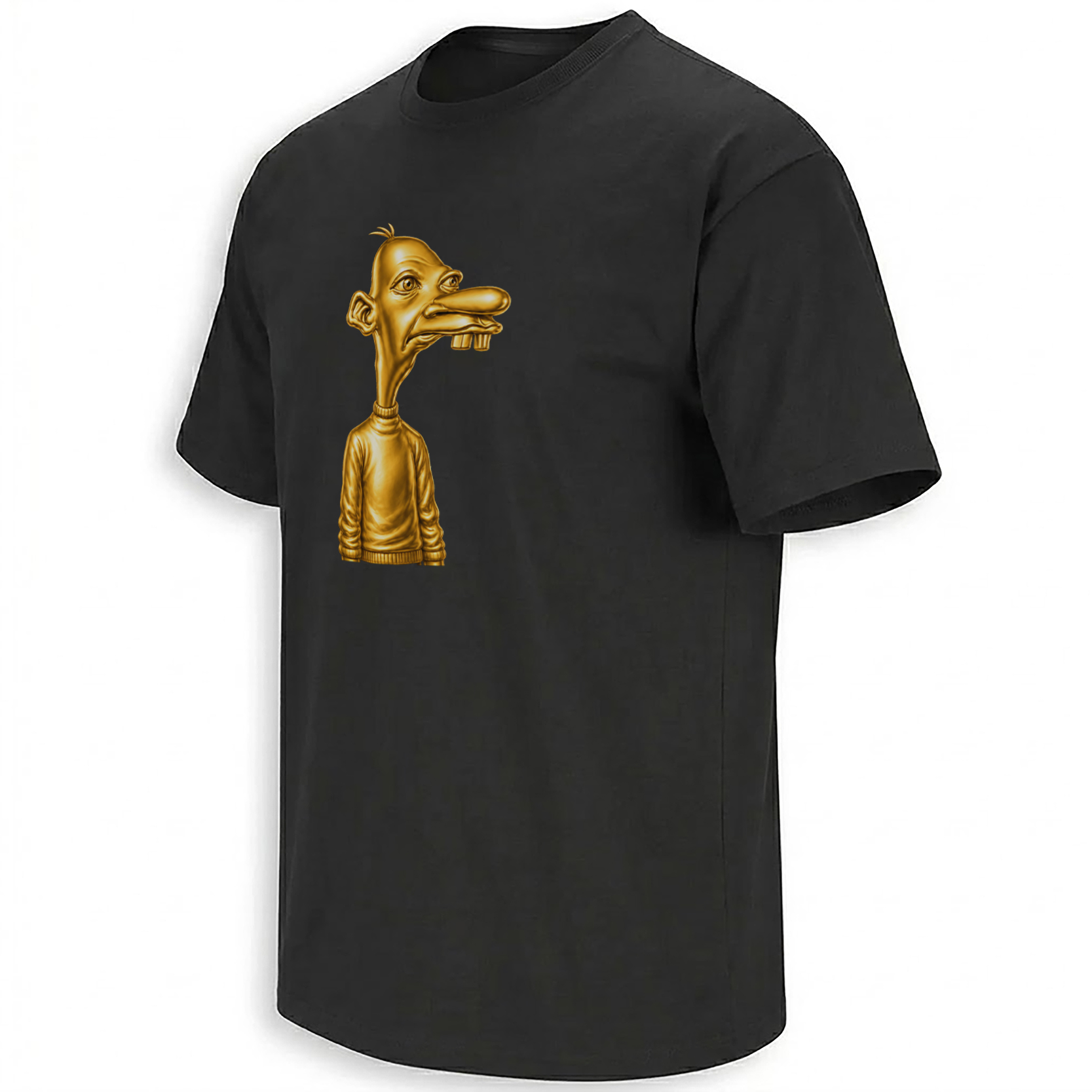 NEEGY SHIRT – Viral Fortnite Brainrot Gold Character Meme Tee B NEEGY SHIRT – Viral Fortnite Brainrot Gold Character Meme Tee B