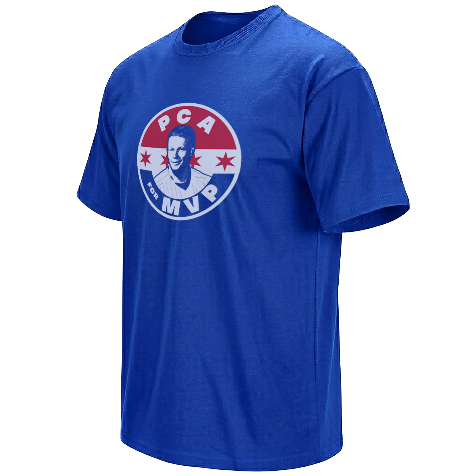 PCA for MVP Pete Crow-Armstrong Chicago Cubs campaign-style graphic