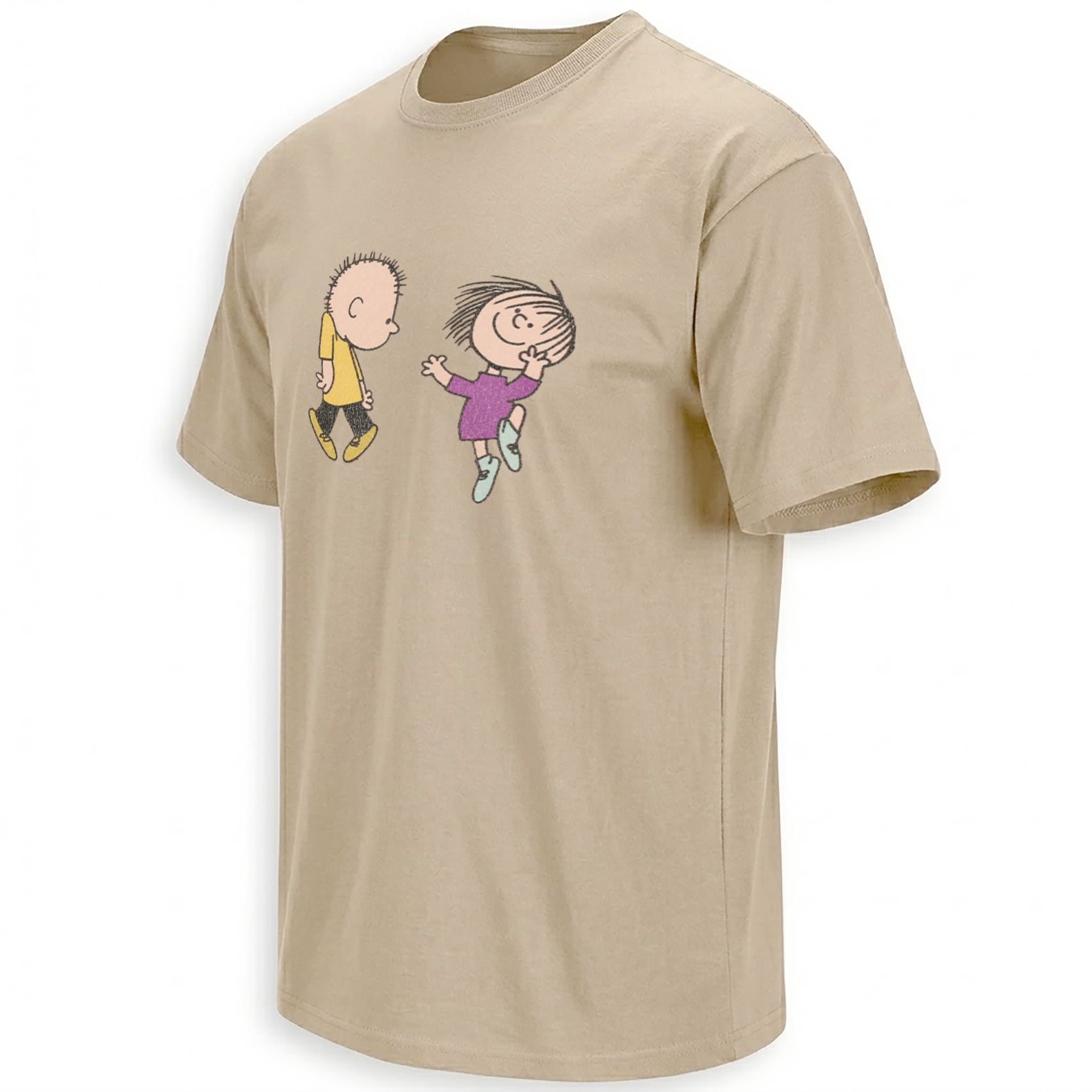 PEANUTS DANCE SHIRT – Vintage Charlie Brown Christmas Scene Tee S PEANUTS DANCE SHIRT – Vintage Charlie Brown Christmas Scene Tee S