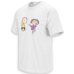 PEANUTS DANCE SHIRT – Vintage Charlie Brown Christmas Scene Tee W