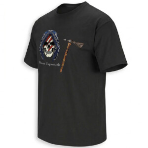 REMAIN UNGOVERNABLE SHIRT – Hooded Skull Hammer Anti Authority Tee