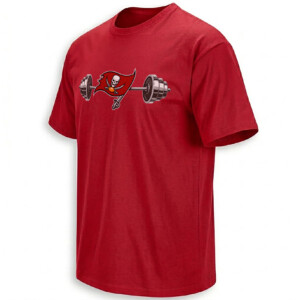 BUCCANEERS BARBELL SHIRT – Tampa Bay Football Strength & Weightlifting Tee