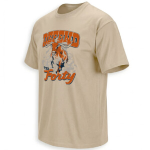 DEFEND THE FORTY SHIRT – Texas Longhorns Bevo Forty Acres Tee