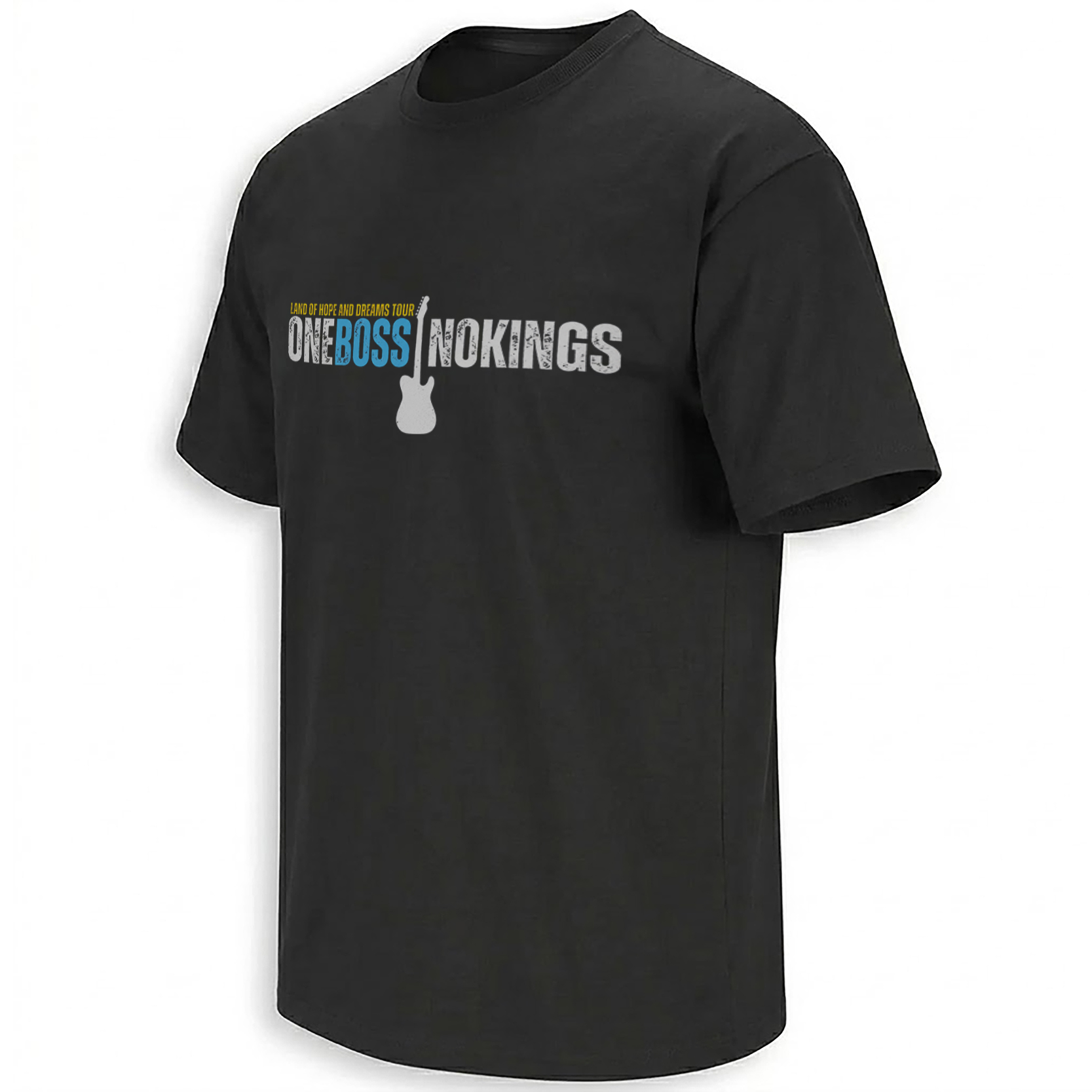ONE BOSS NO KINGS SHIRT – Bruce Springsteen Land of Hope and Dreams Tour Tee B ONE BOSS NO KINGS SHIRT – Bruce Springsteen Land of Hope and Dreams Tour Tee B