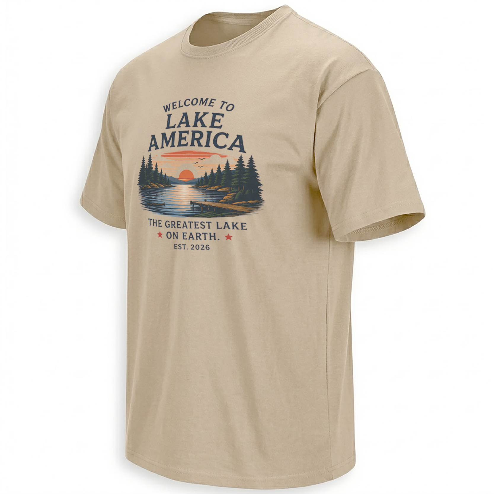 WELCOME TO LAKE AMERICA SHIRT – Greatest Lake On Earth Tee WELCOME TO LAKE AMERICA SHIRT – Greatest Lake On Earth Tee