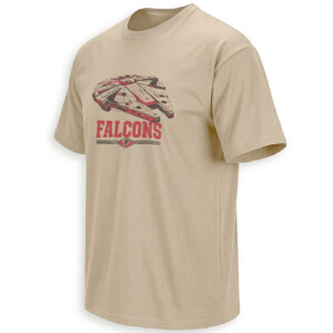 ATLANTA FALCONS MILLENNIUM FALCON SHIRT – Disney Star Wars NFL Retro Tee