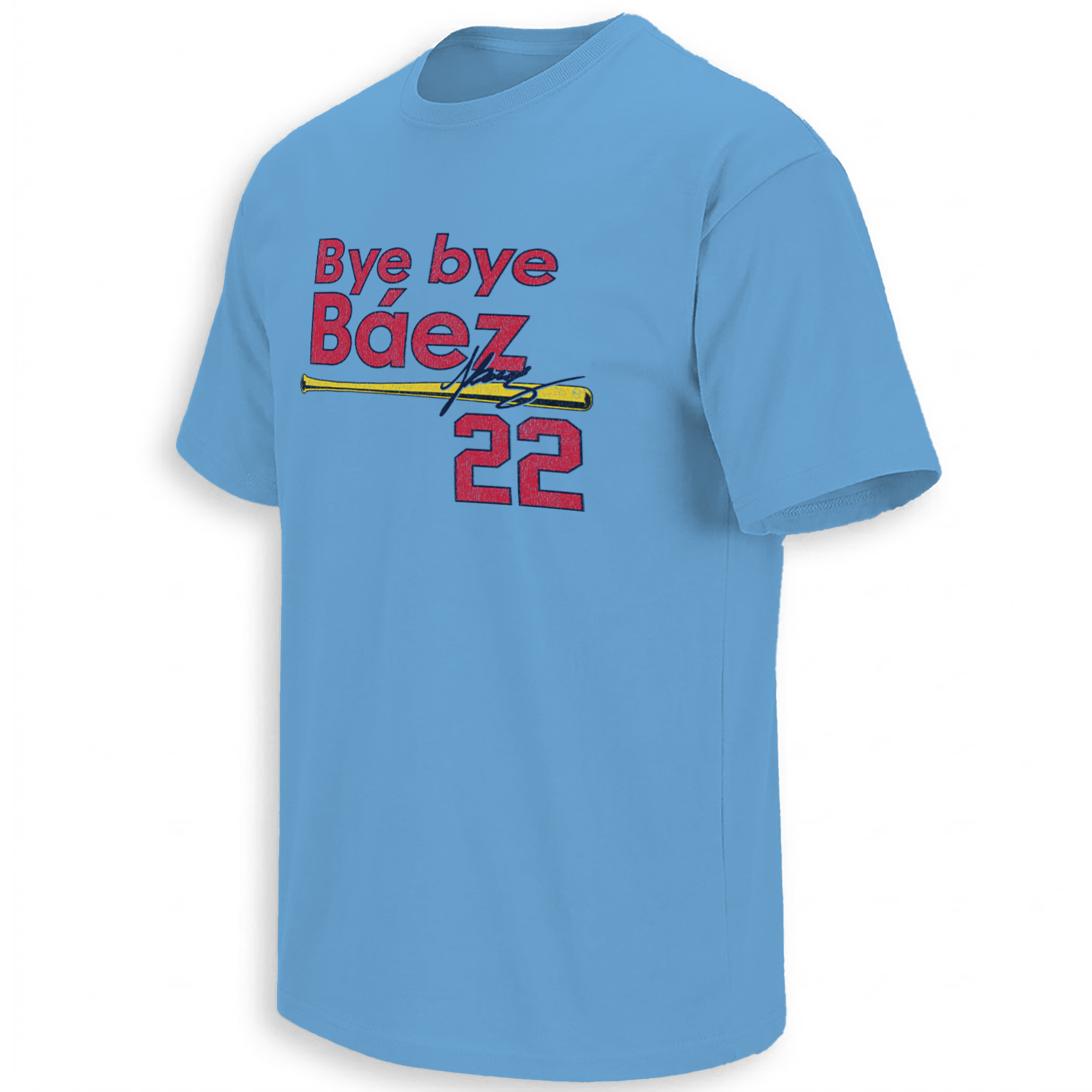 Bye Bye Baez Joshua Baez St Louis Cardinals home run graphic