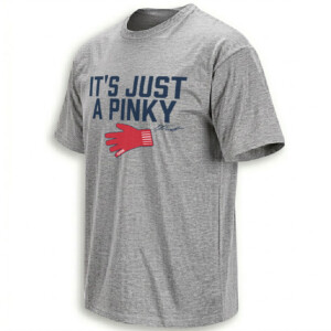 IT’S JUST A PINKY SHIRT – Caleb Durbin Boston Red Sox Finger Injury Tee