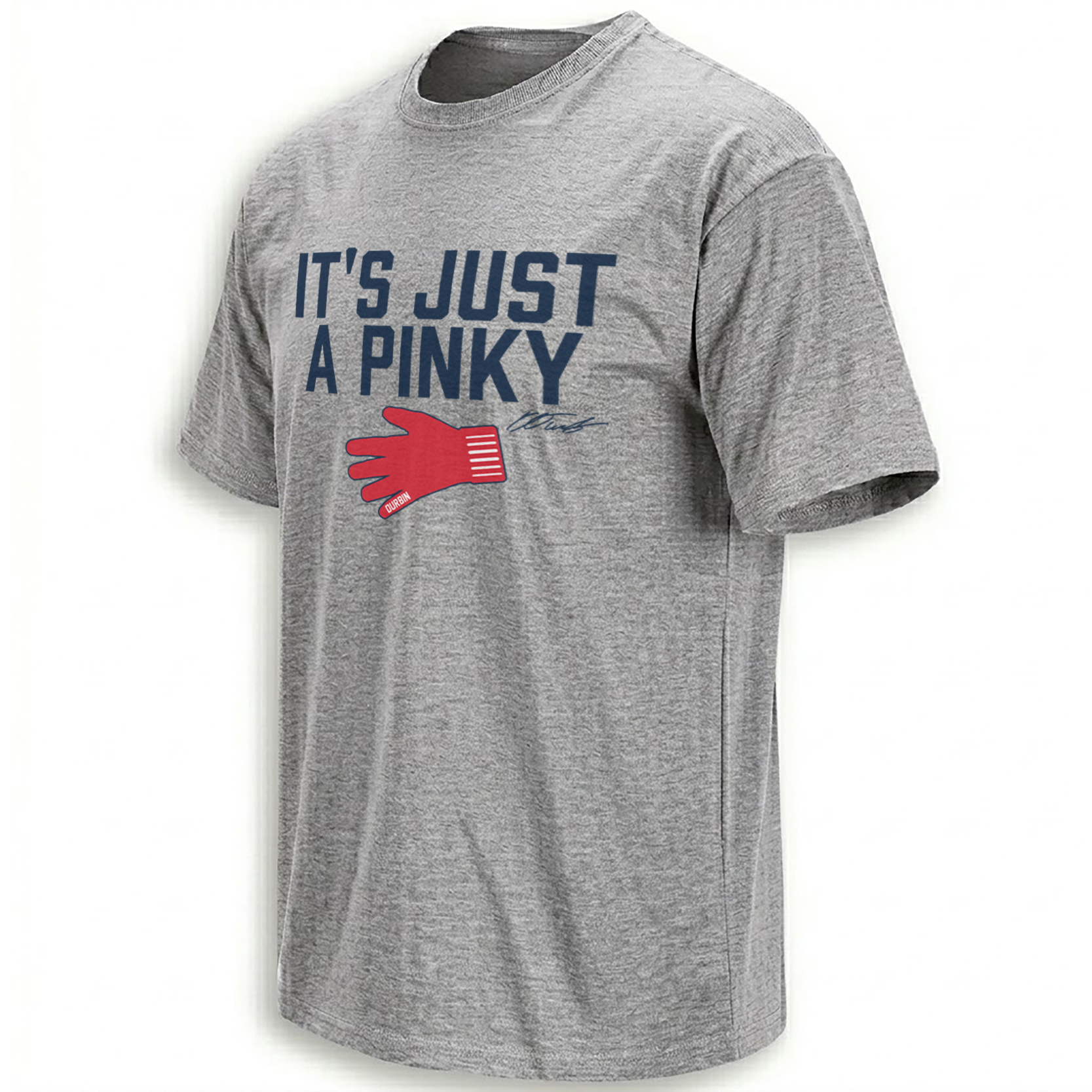 It's Just a Pinky Caleb Durbin Boston Red Sox finger injury graphic