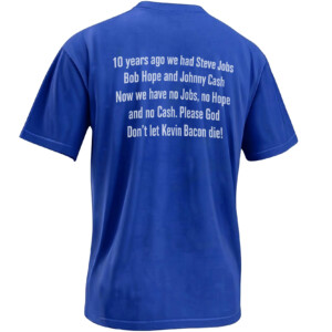 NO JOBS NO HOPE NO CASH SHIRT – Classic Kevin Bacon Wordplay Meme Tee RB