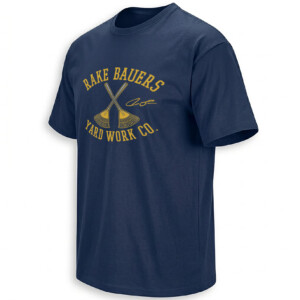 RAKE BAUERS SHIRT – Jake Bauers Yard Work Co. Brewers Tee