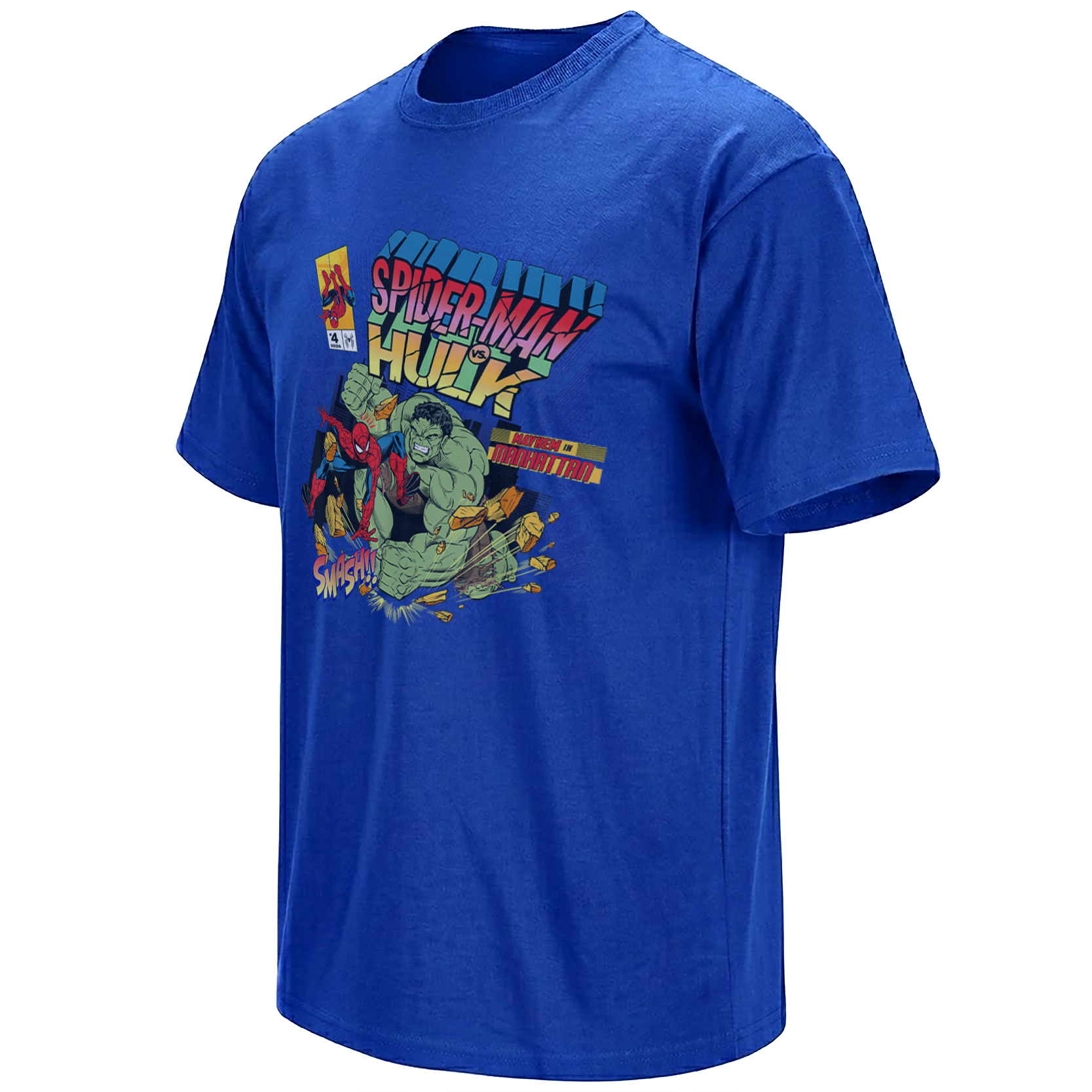 SPIDER-MAN VS HULK MAYHEM IN MANHATTAN SHIRT – Brand New Day Marvel Comic Battle RB SPIDER MAN VS HULK MAYHEM IN MANHATTAN SHIRT – Brand New Day Marvel Comic Battle RB