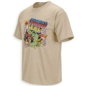 SPIDER MAN VS HULK MAYHEM IN MANHATTAN SHIRT – Brand New Day Marvel Comic Battle S