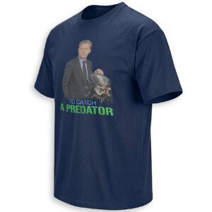 TO CATCH A PREDATOR SHIRT – Chris Hansen Predator Movie Crossover Meme Tee N