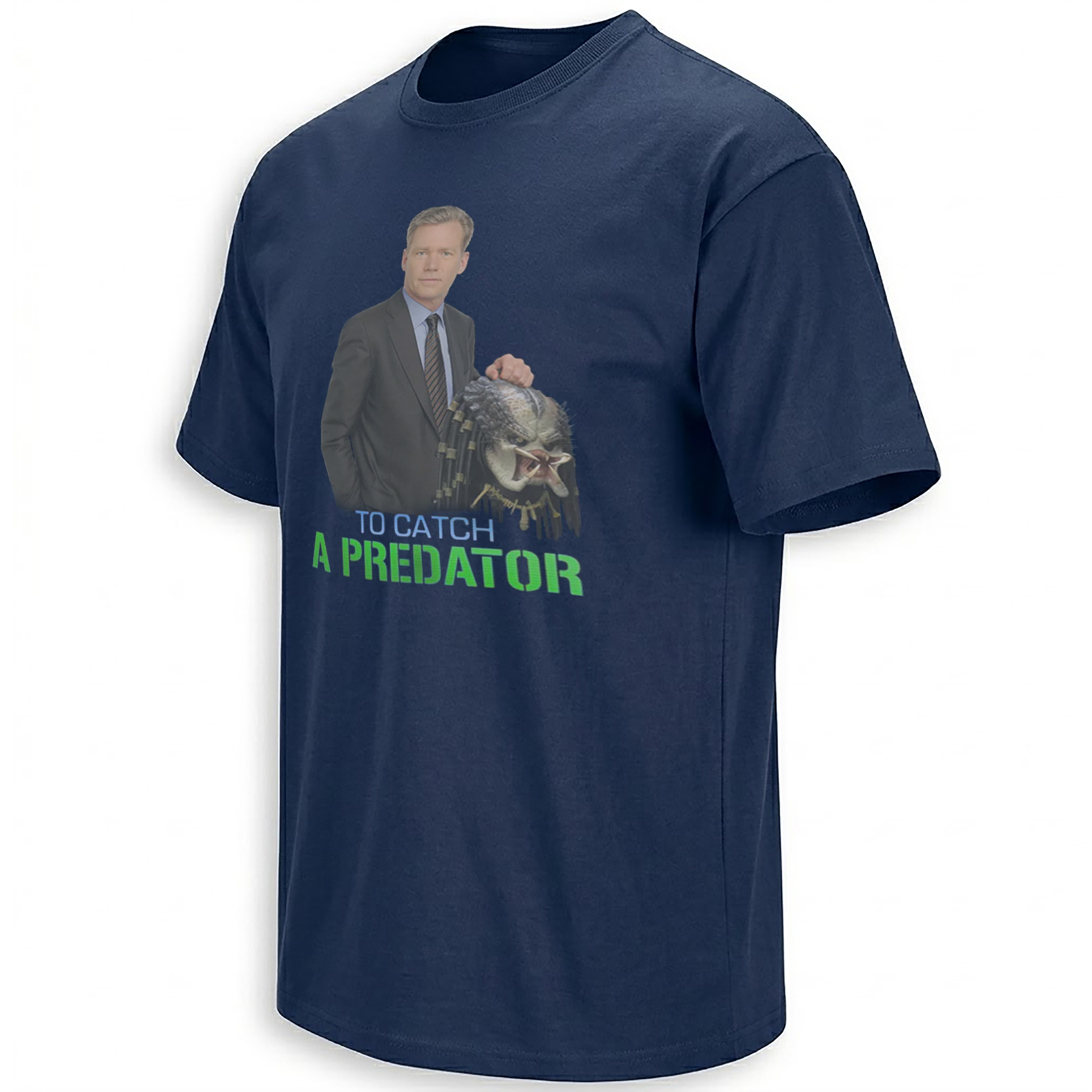 TO CATCH A PREDATOR SHIRT – Chris Hansen Predator Movie Crossover Meme Tee N TO CATCH A PREDATOR SHIRT – Chris Hansen Predator Movie Crossover Meme Tee N