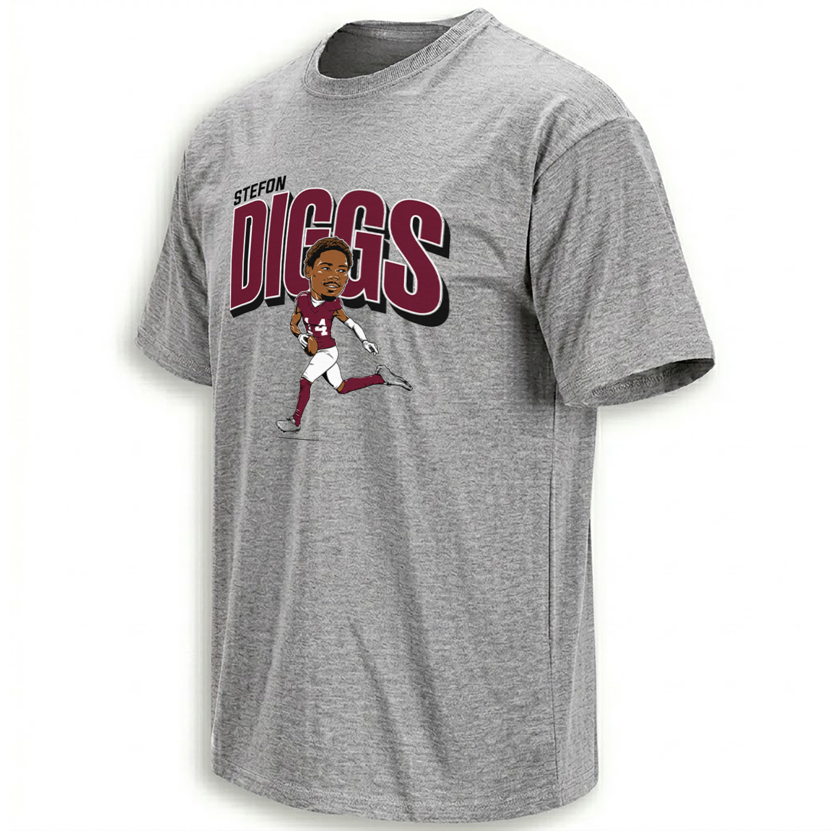 STEFON DIGGS SHIRT – Washington Commanders DMV Homecoming Caricature Tee STEFON DIGGS SHIRT – Washington Commanders DMV Homecoming Caricature Tee