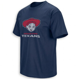 HOUSTON TEXANS JESSIE SHIRT – Disney Toy Story NFL Lone Star Cowgirl Tee