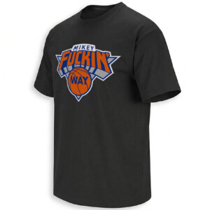 MIKEY FUCKIN' WAY KNICKS SHIRT – My Chemical Romance Citi Field New York Parody Tee