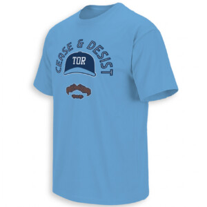 CEASE & DESIST SHIRT – Dylan Cease Toronto Blue Jays Mustache Tee