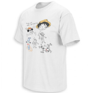KING OF THE ARTISTS SHIRT – Luffy One Piece Hand Drawn Doodle Tee