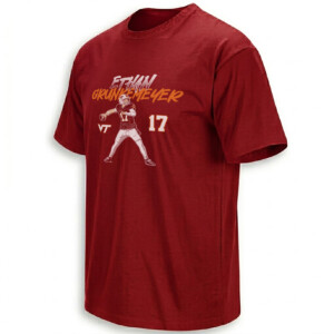 ETHAN GRUNKEMEYER SHIRT – Virginia Tech Hokies QB #17 Football Tee