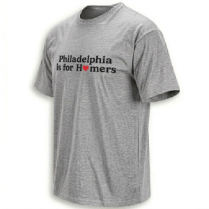 PHILADELPHIA IS FOR HOMERS SHIRT – Kyle Schwarber Phillies First Base Tee
