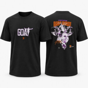 DIANA TAURASI GOAT SHIRT – 20 Years, 3 Rings, 1 Legacy Tee